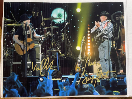 George strait willie nelson - george, &